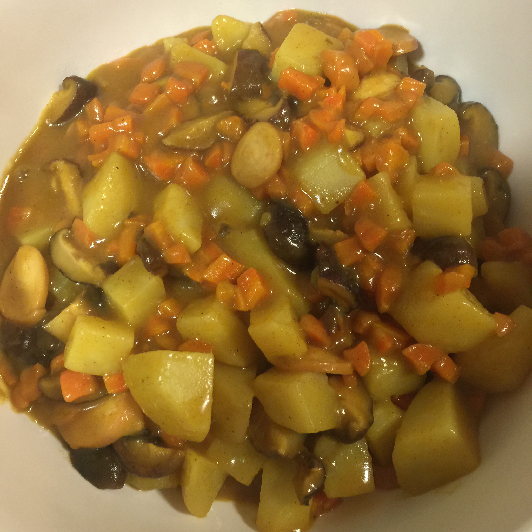 咖喱土豆饭