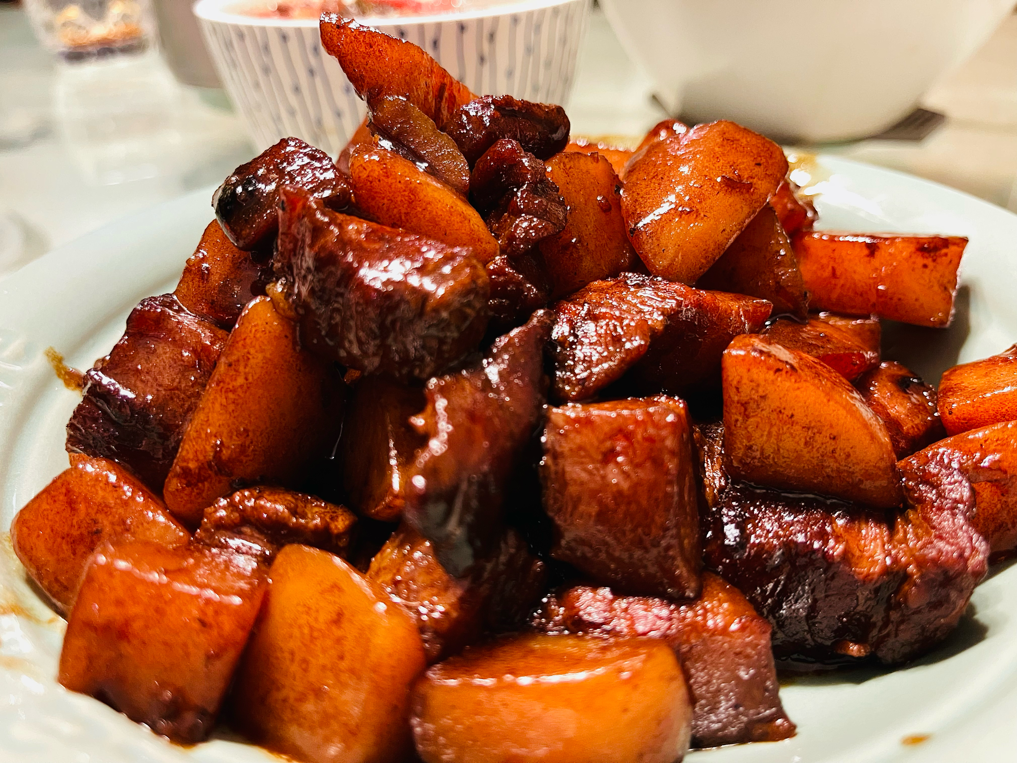 红烧肉炖土豆（丝毫不腻）