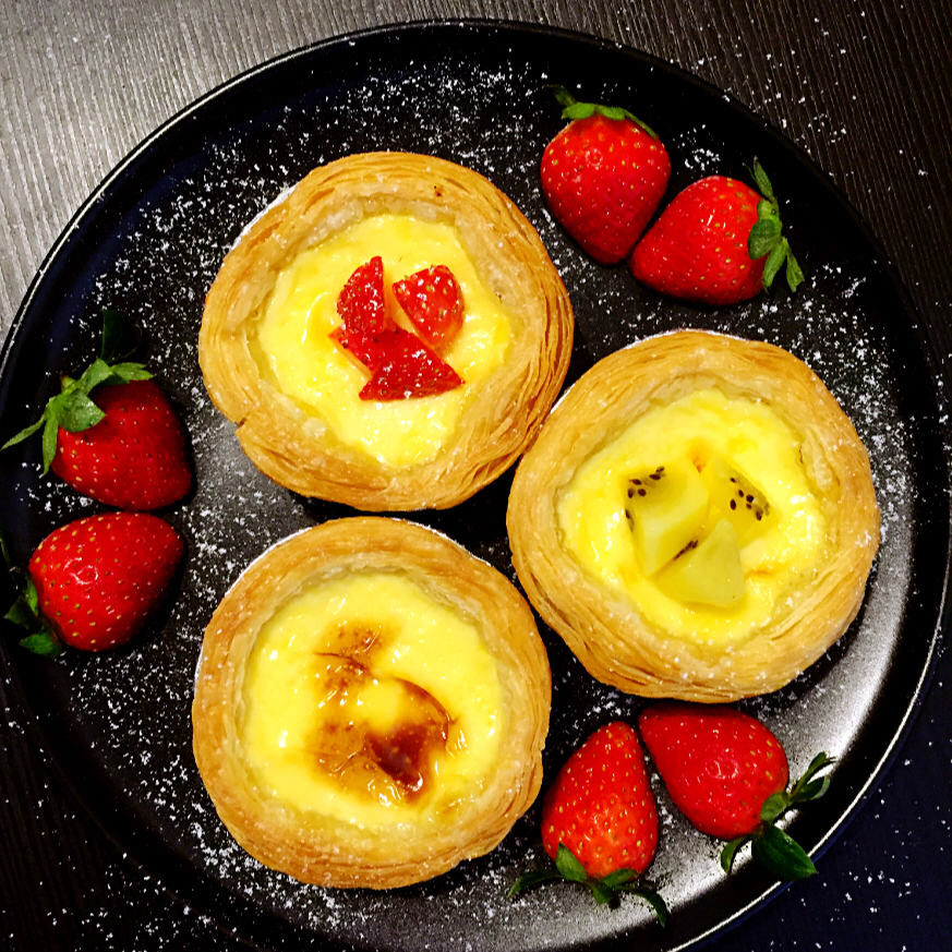 超完美味道超正的蛋挞配方，比KFC的还要嫩还要香~做过最好吃的蛋挞配方