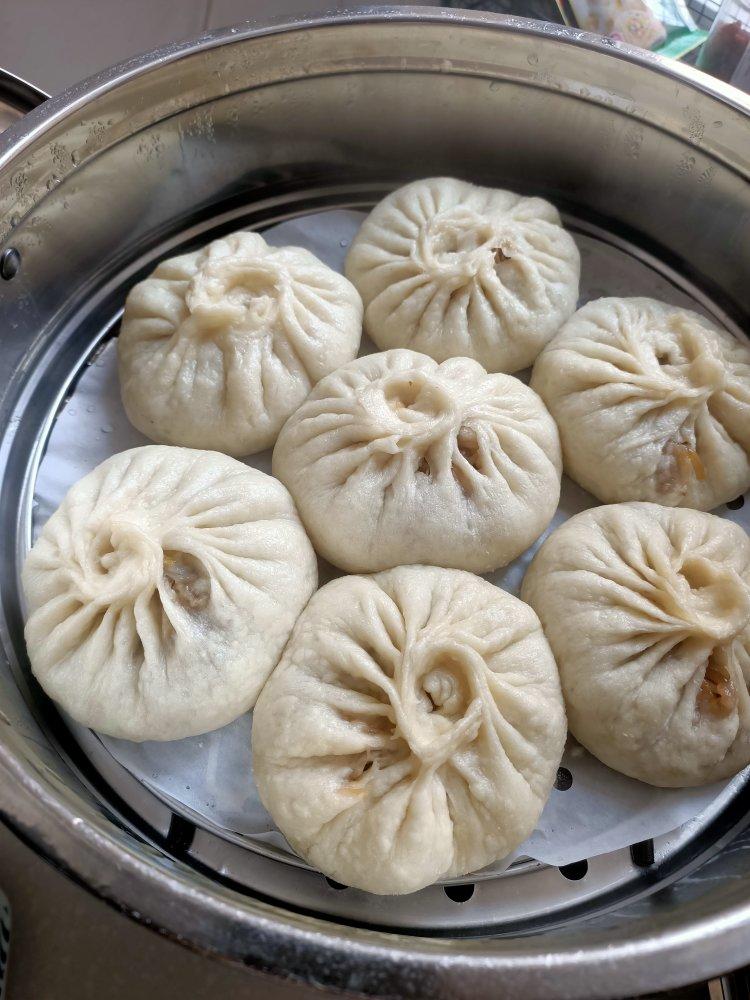 梅子酸7做的豆芽海包子