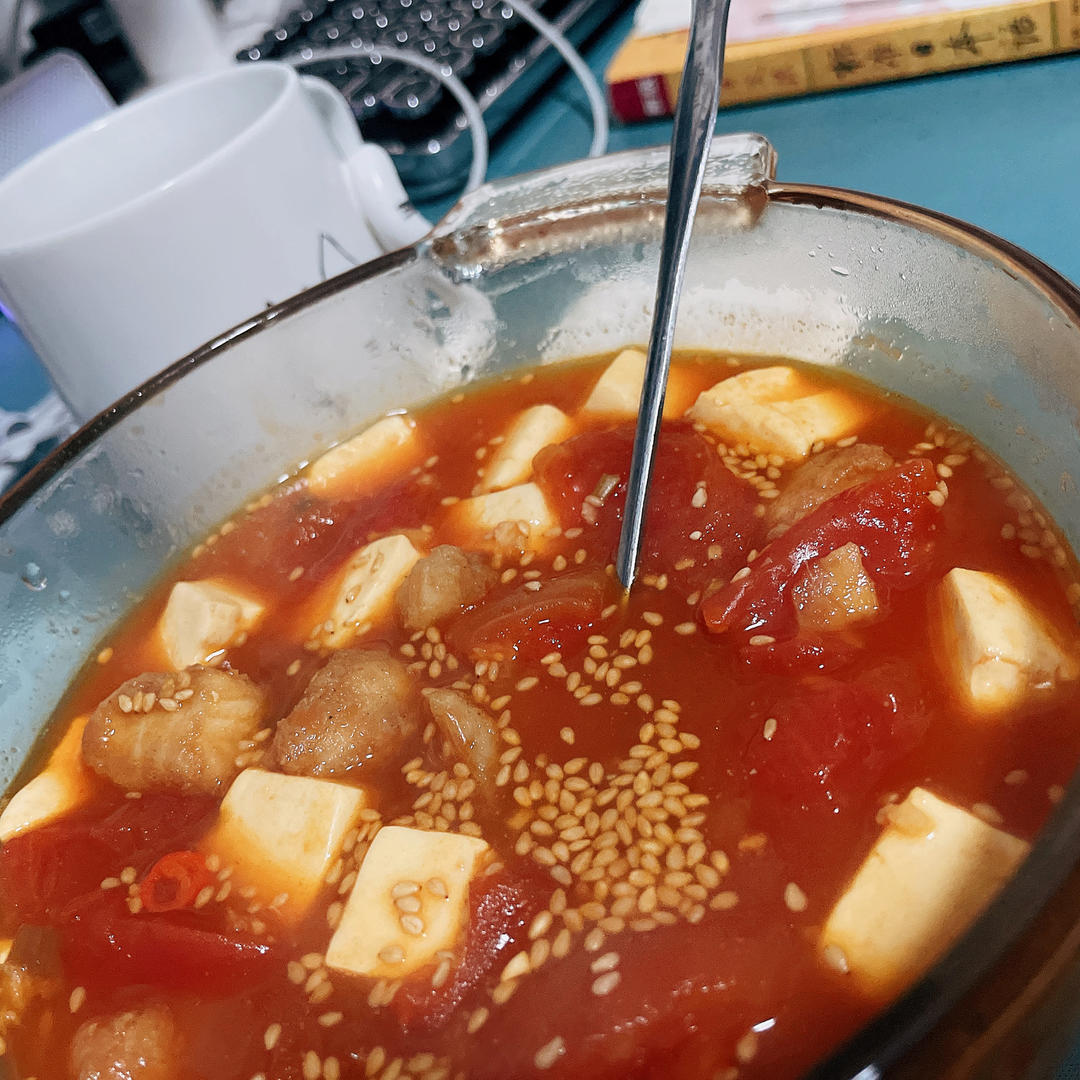 番茄豆腐巴沙鱼，这哪里是减脂食谱简直是下饭神器