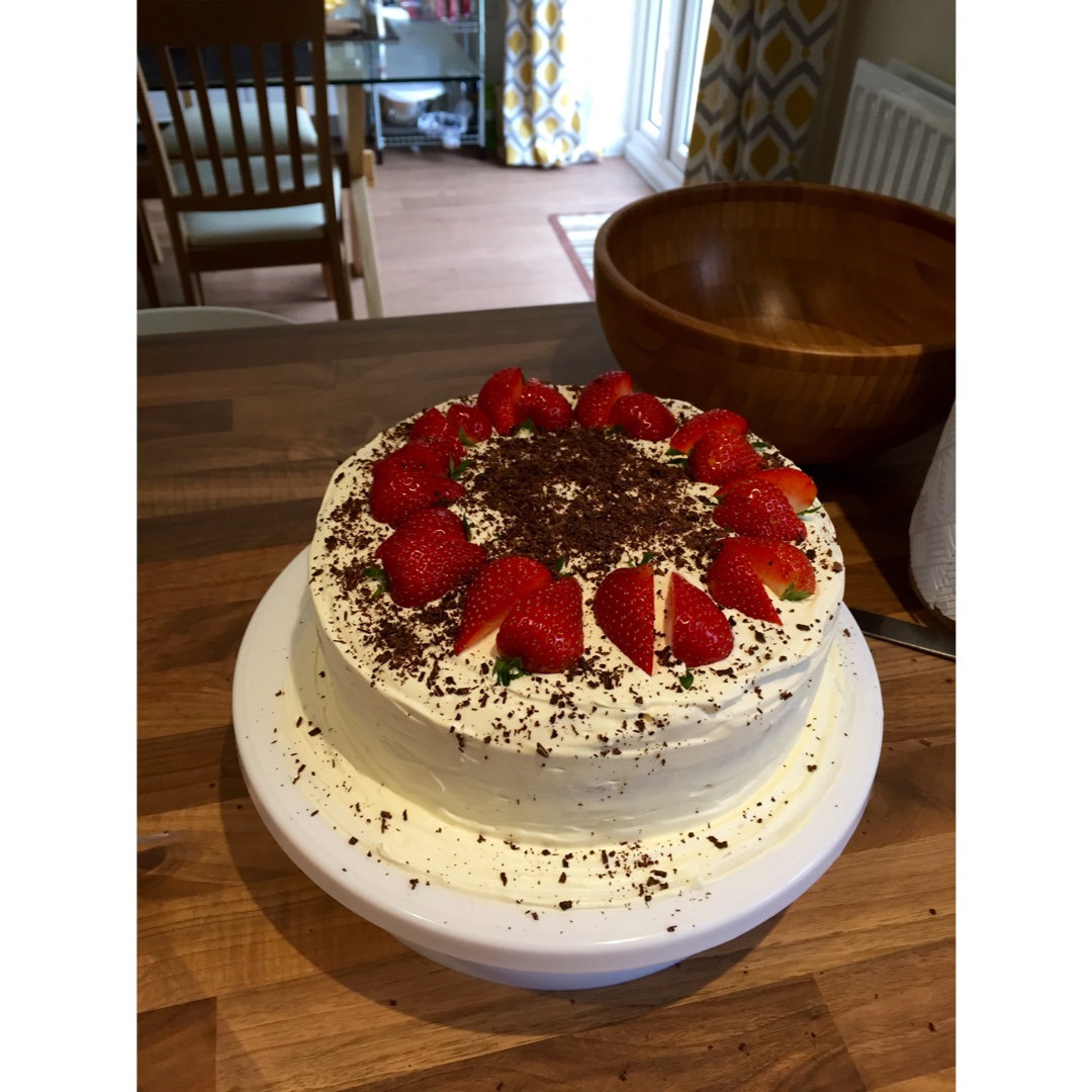 步骤最全面的戚风蛋糕（八寸）做法，成功率高！