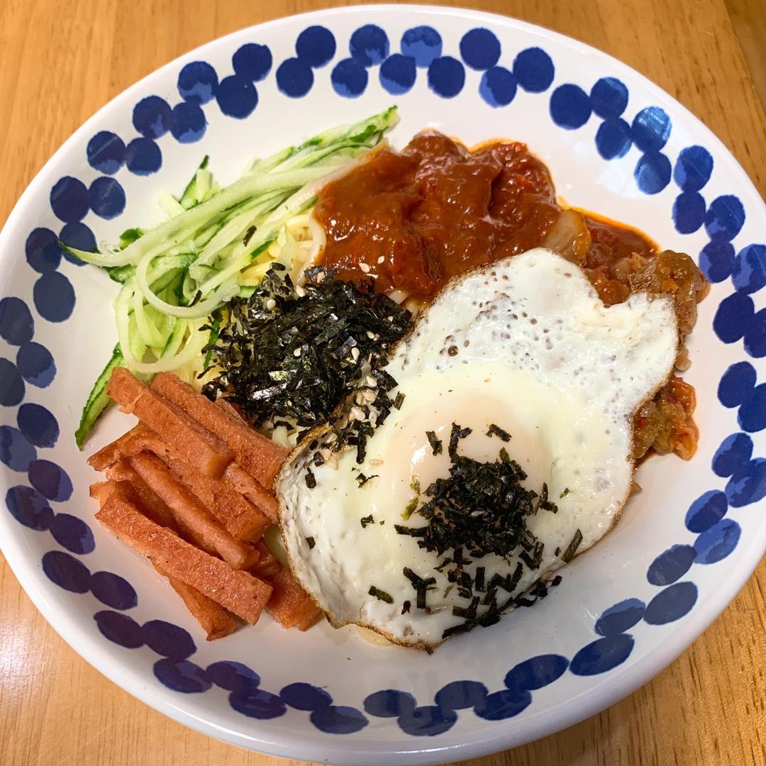 泡菜凉拌面