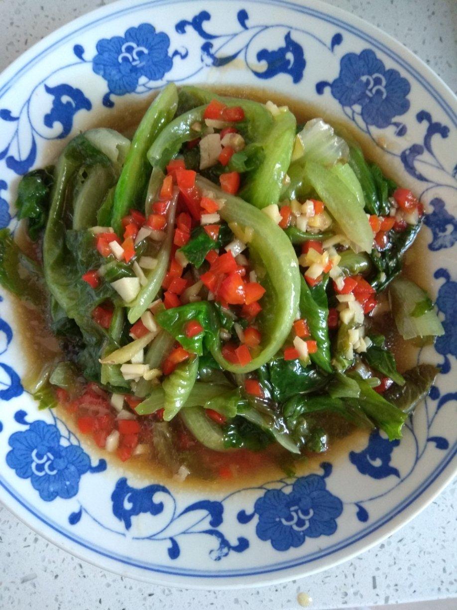 低脂蚝油生菜