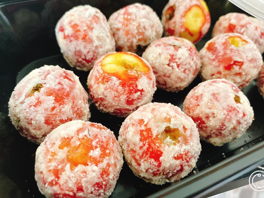 挂霜山楂的做法