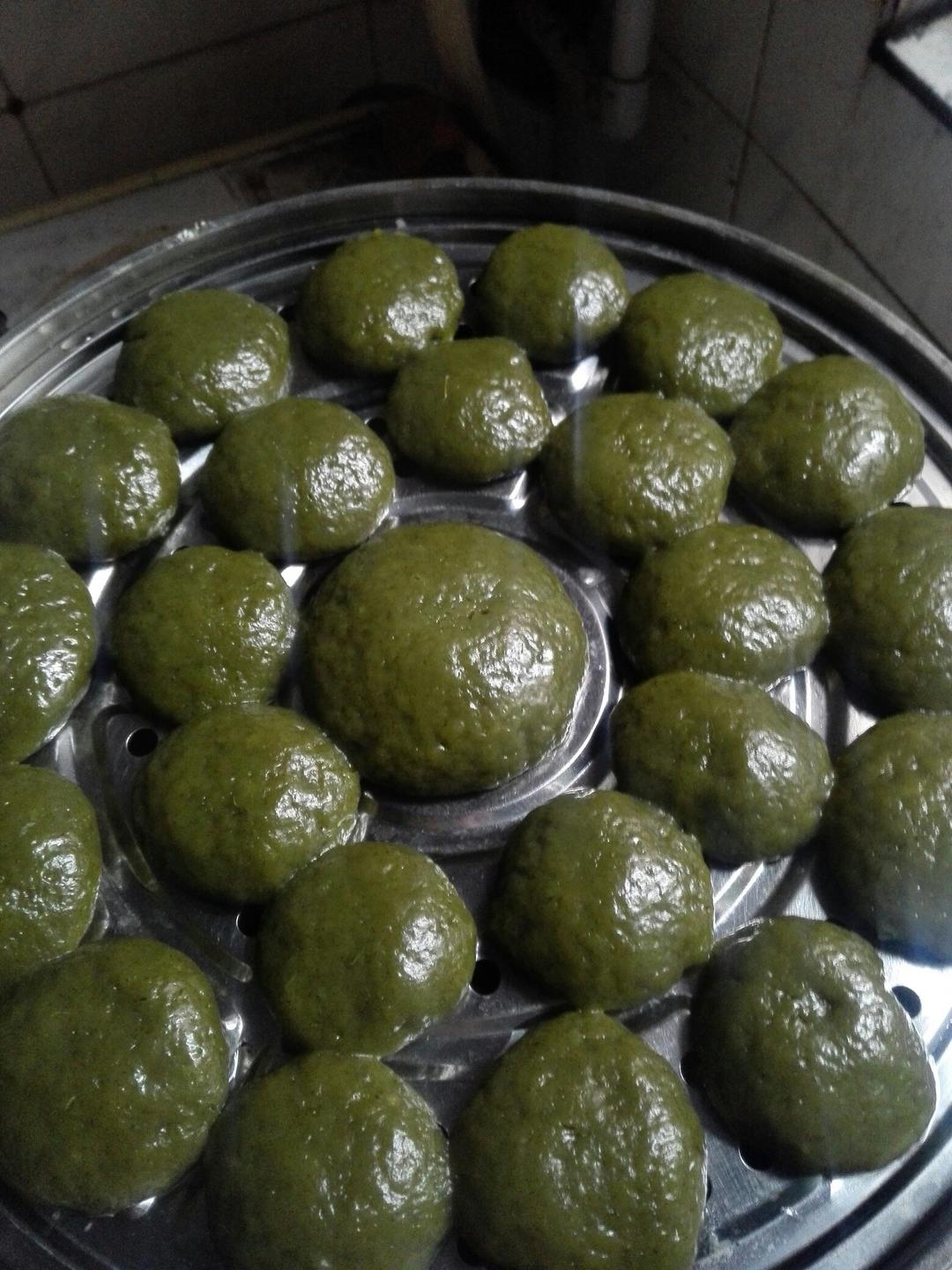 欧阳丽做的艾粑粑