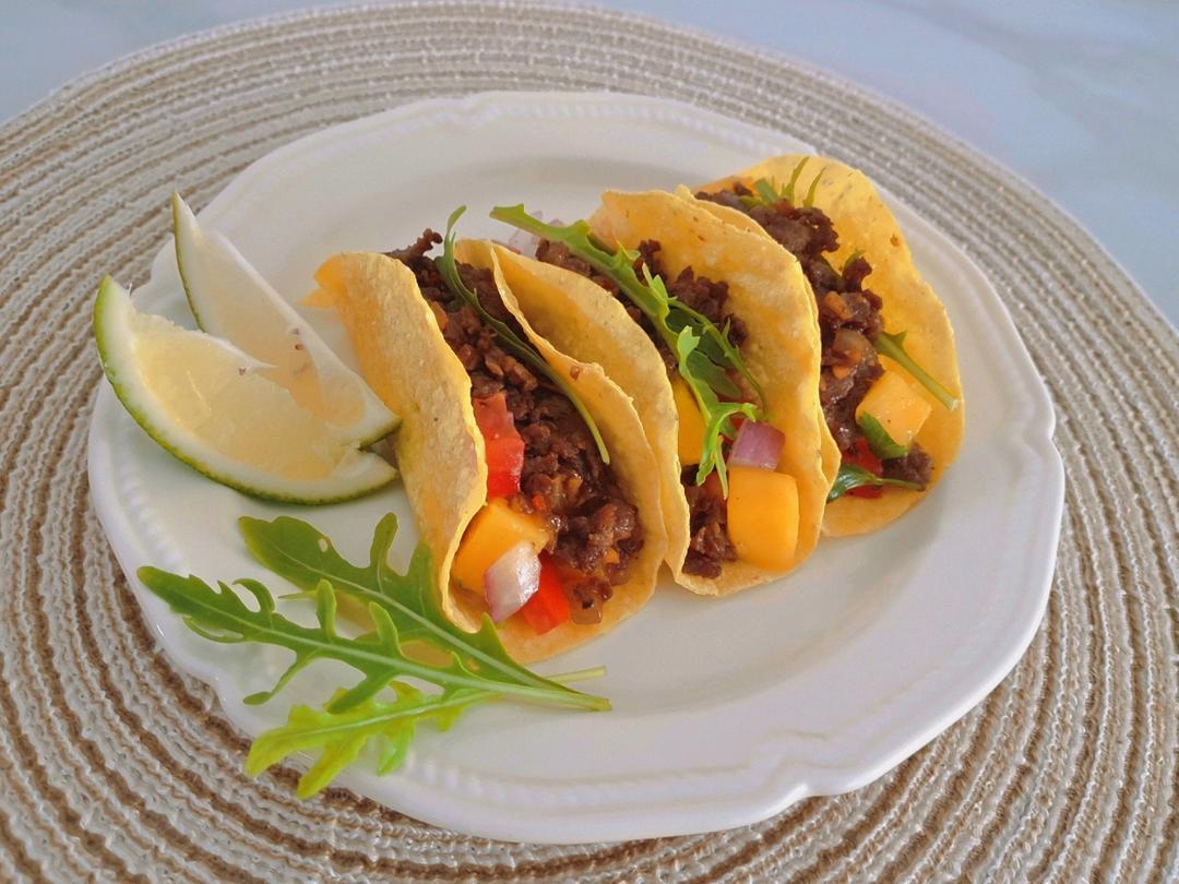 好吃上头❗️经典墨西哥牛排Taco｜清爽减脂餐