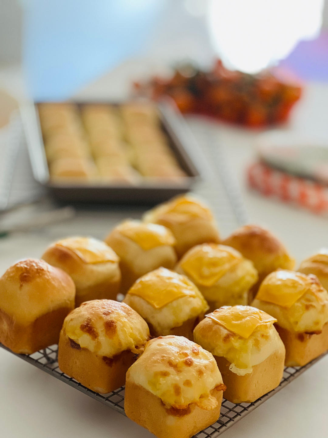 黑椒芝士咸口小吐司🍞/12连模（超方便可冷冻面团）