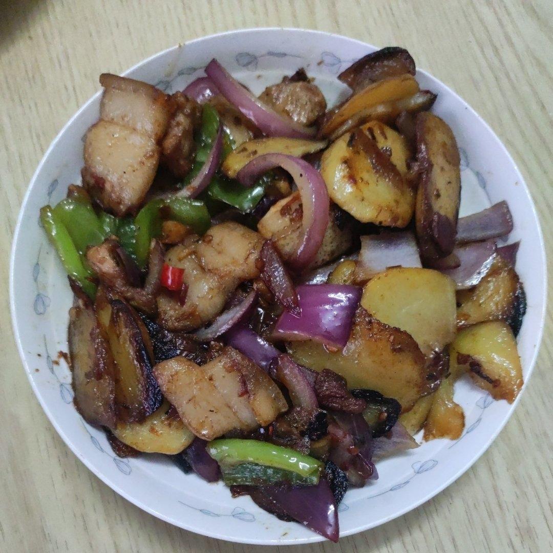 干锅土豆片