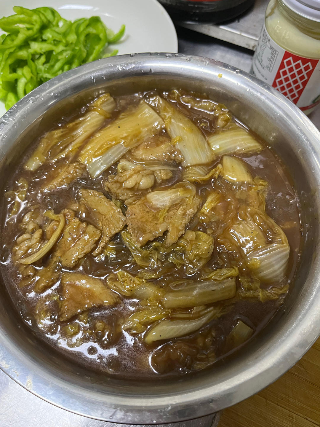 超好吃的猪肉白菜炖粉条