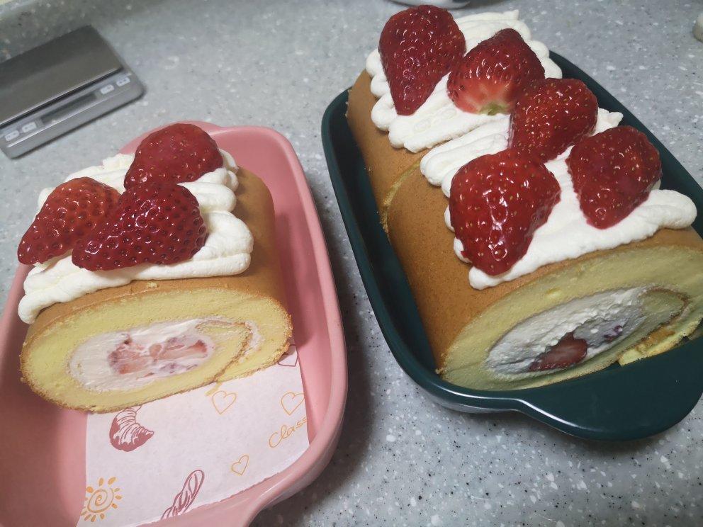 🌀超治愈｜小清新｜抹茶蛋糕卷｜卷不裂｜柔软细腻