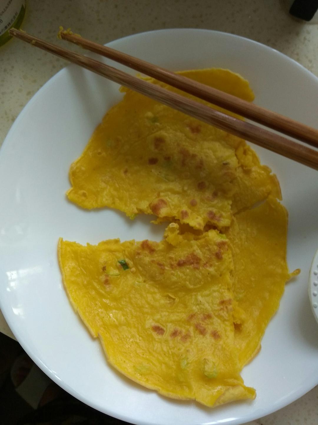 香葱鸡蛋饼