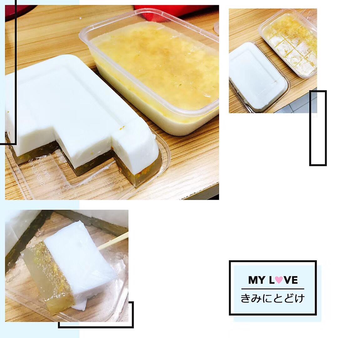 椰汁桂花糕   #夏日甜点#