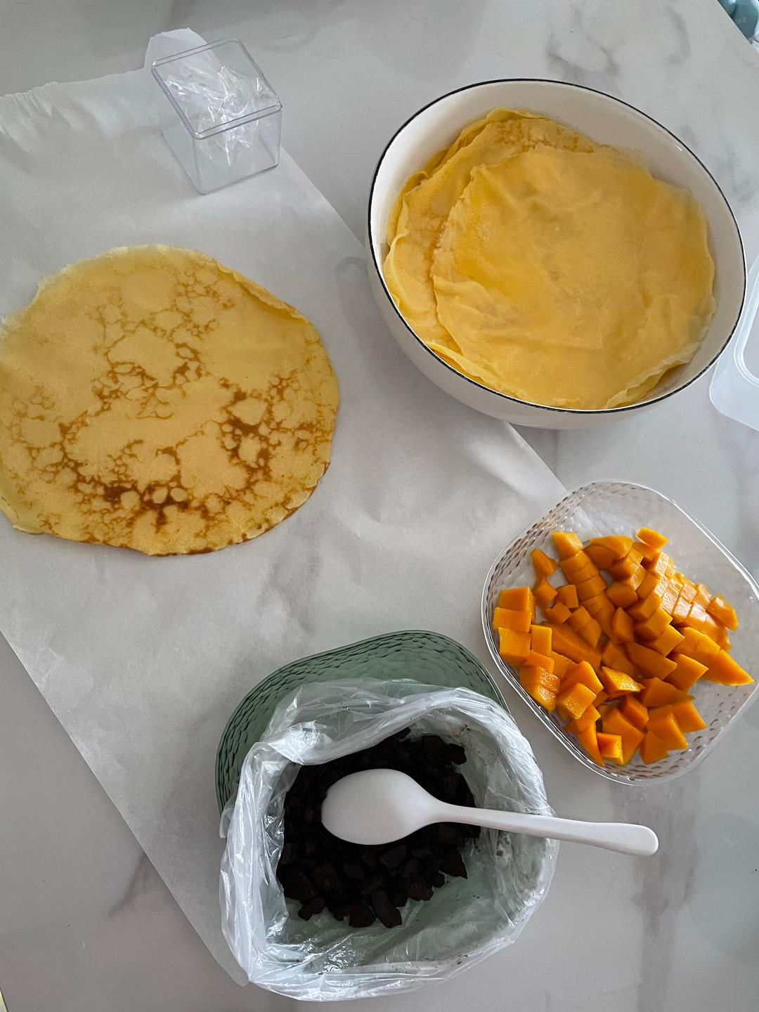 草莓毛巾卷❗️平底锅就能做❗️