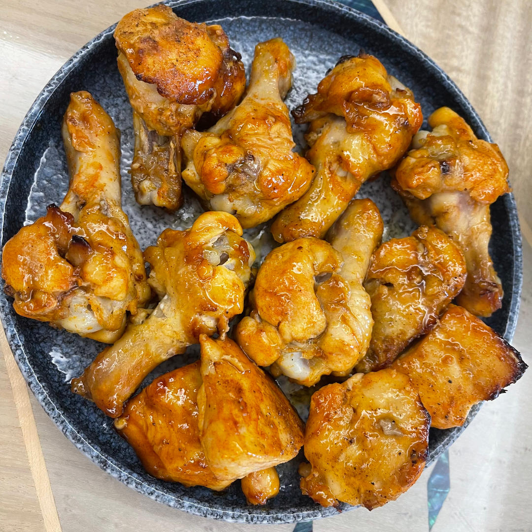烤箱烤鸡腿