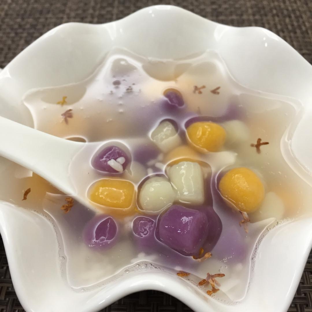 三色芋圆