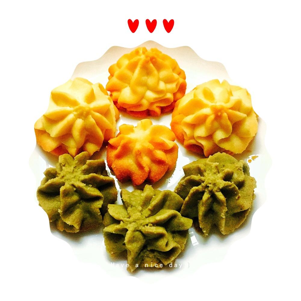 零失败花纹超级立体的黄油曲奇