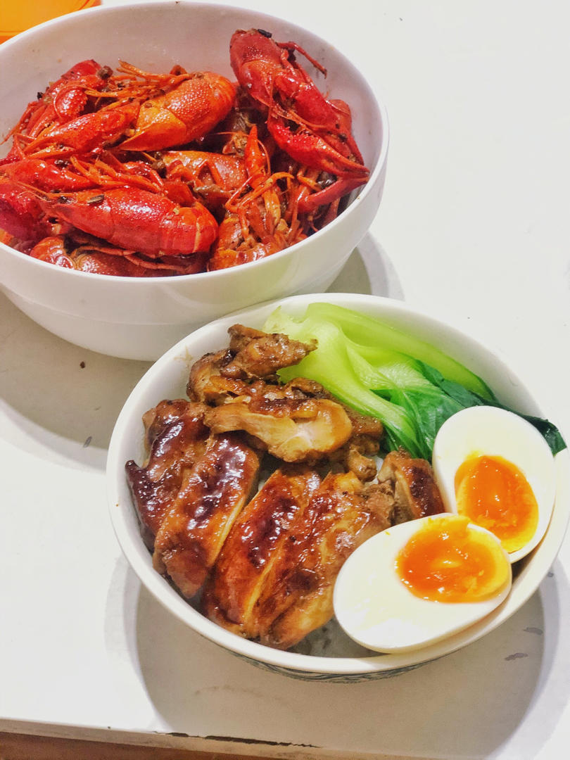 照烧鸡腿饭