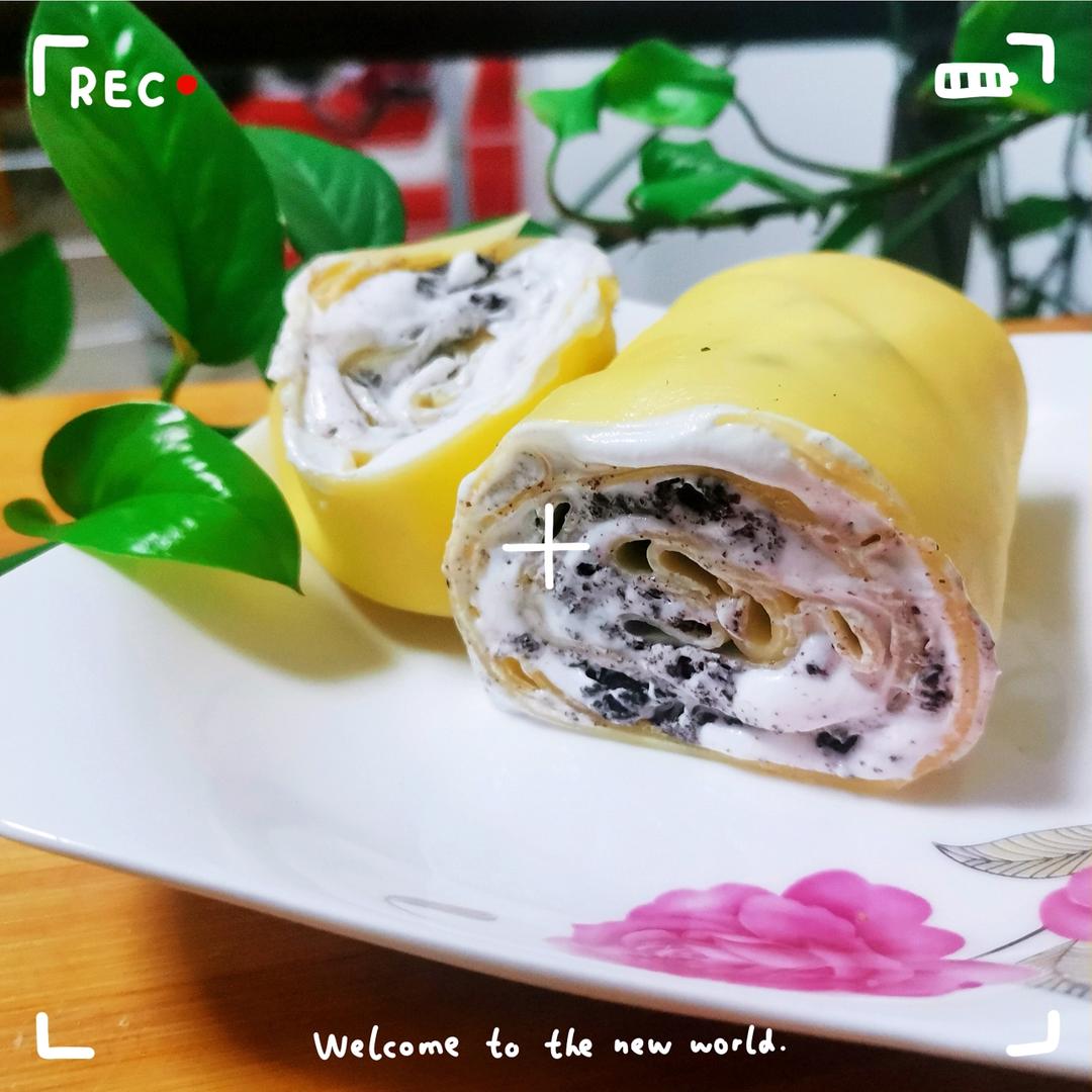 免烤箱❗千层毛巾卷❗也是万能千层皮