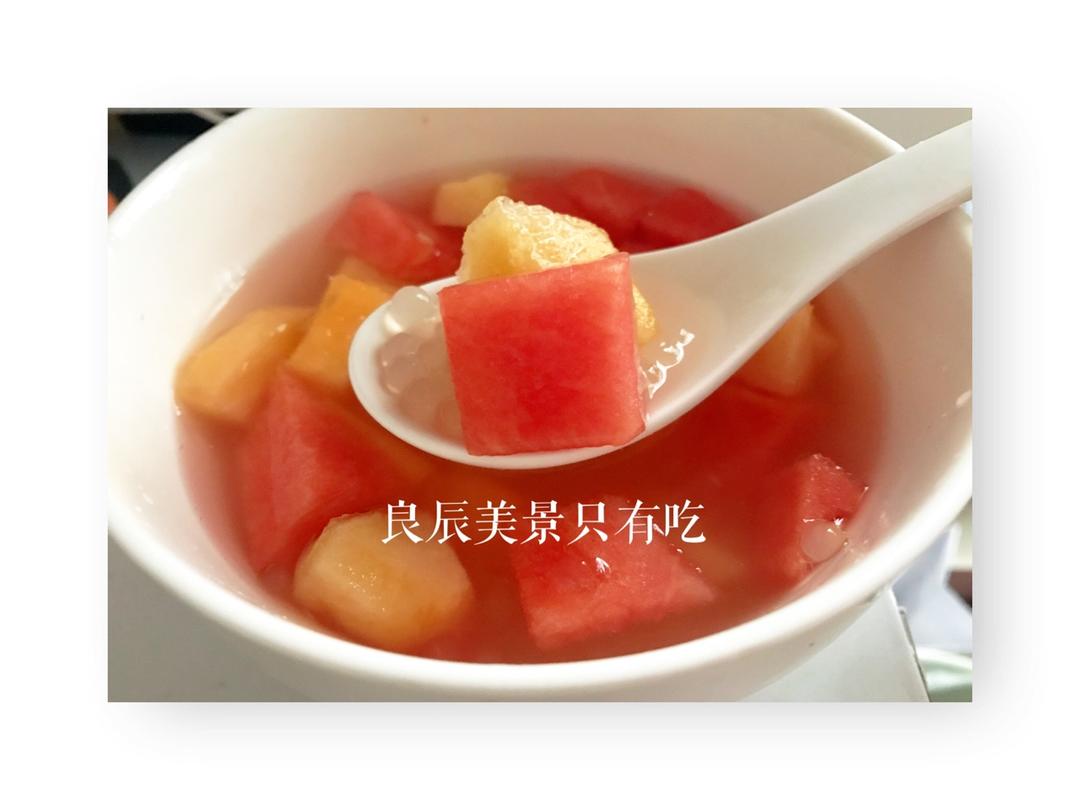 水果什锦西米露