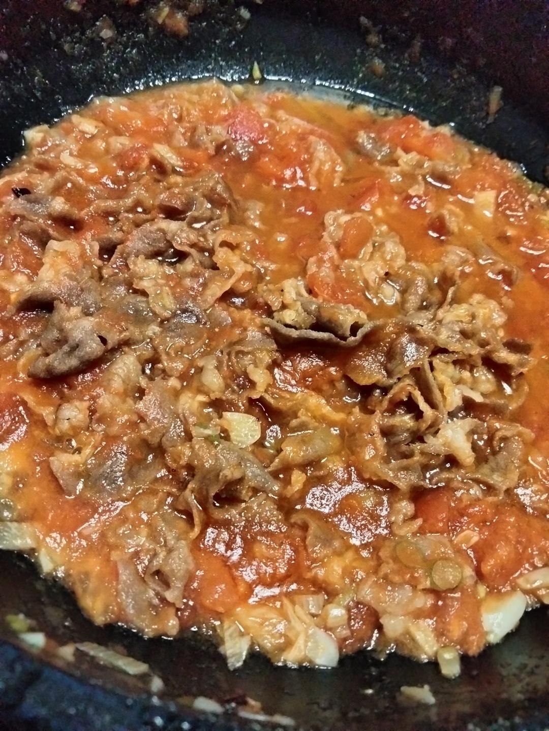 快手下饭菜--番茄肥牛