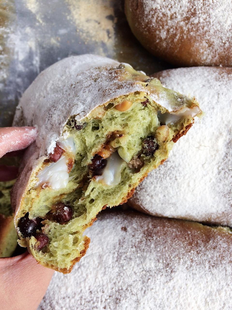 麻薯夹心可可（抹茶）软欧