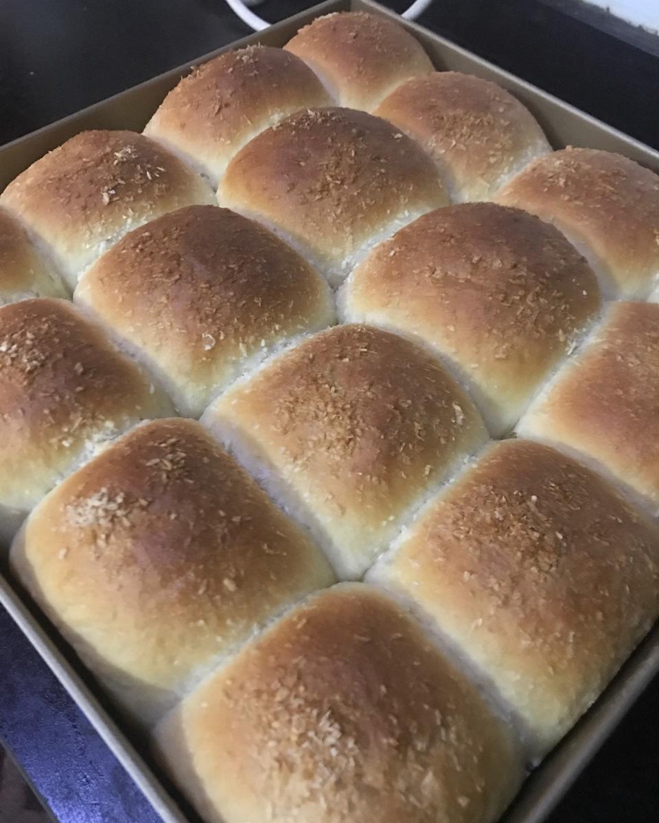 椰蓉泡浆小面包（汤种法）