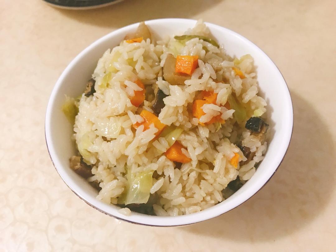 janet宝做的咸饭