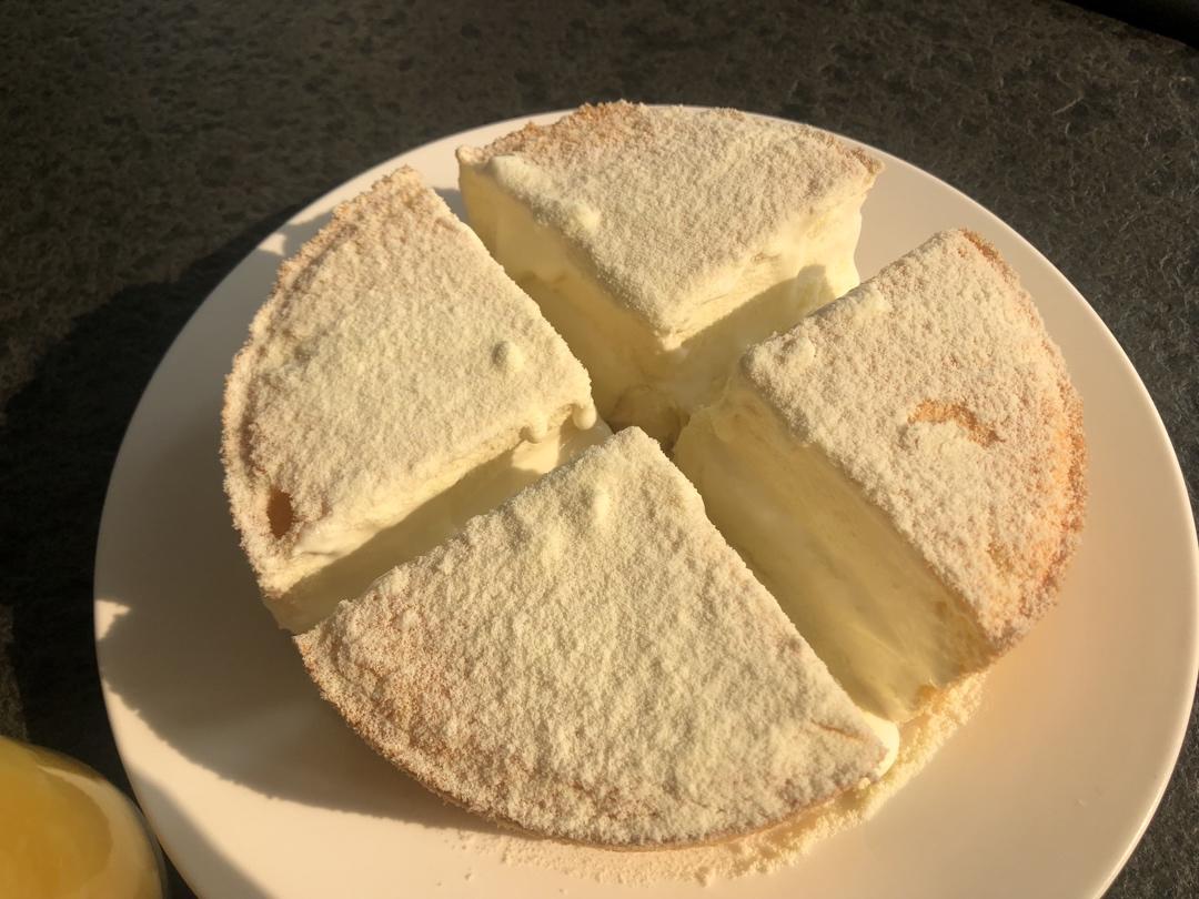 日式冰乳酪戚风蛋糕｜适合夏季的冰心蛋糕