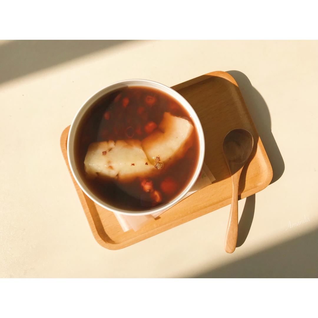 日式麻糬红豆汤
