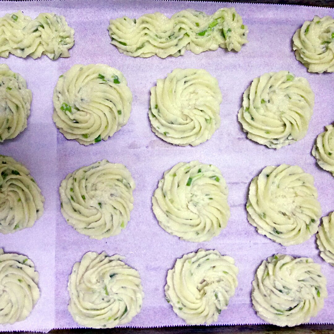 葱香曲奇——酥脆的咸味饼干