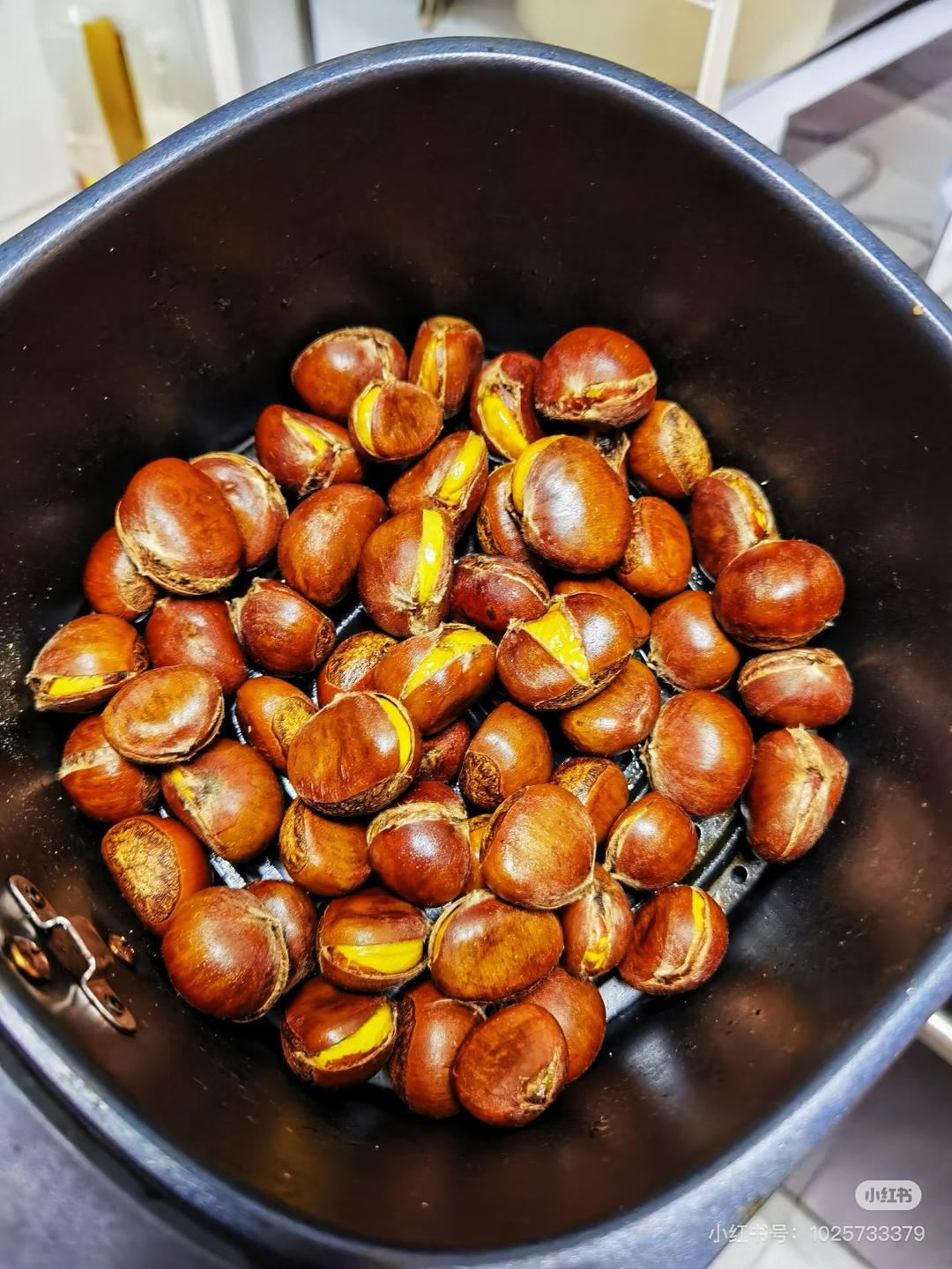 空气炸锅板栗的做法