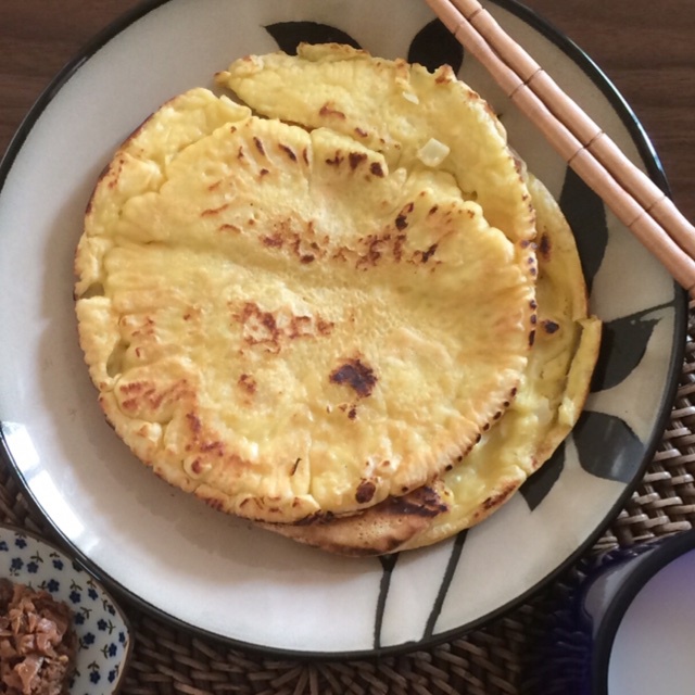 葱花鸡蛋饼