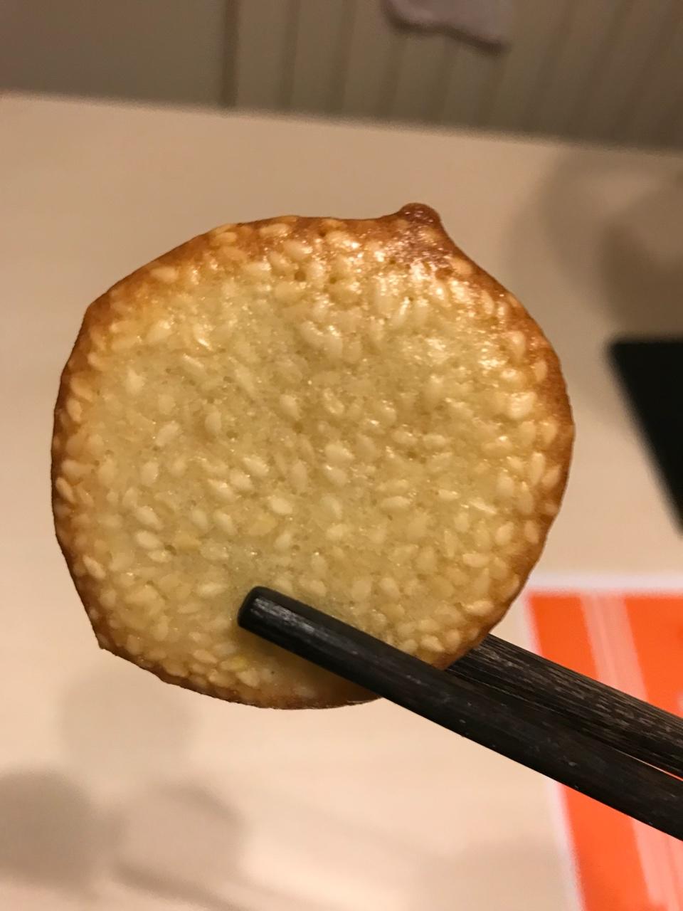 芝麻薄脆蛋白饼干