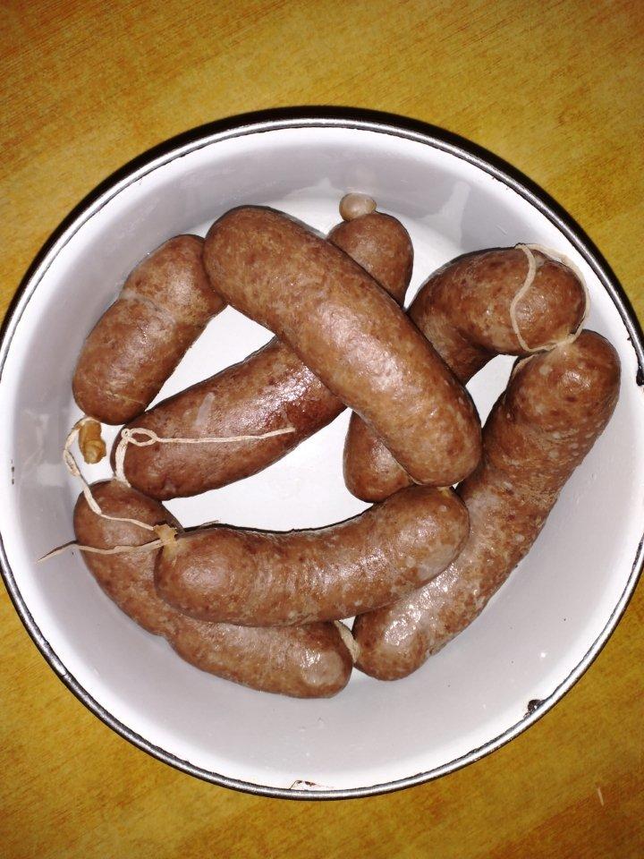 自制脆皮小香肠