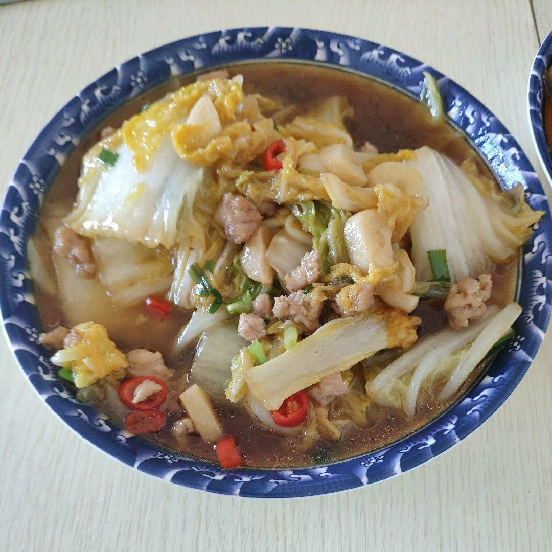 酸辣大白菜
