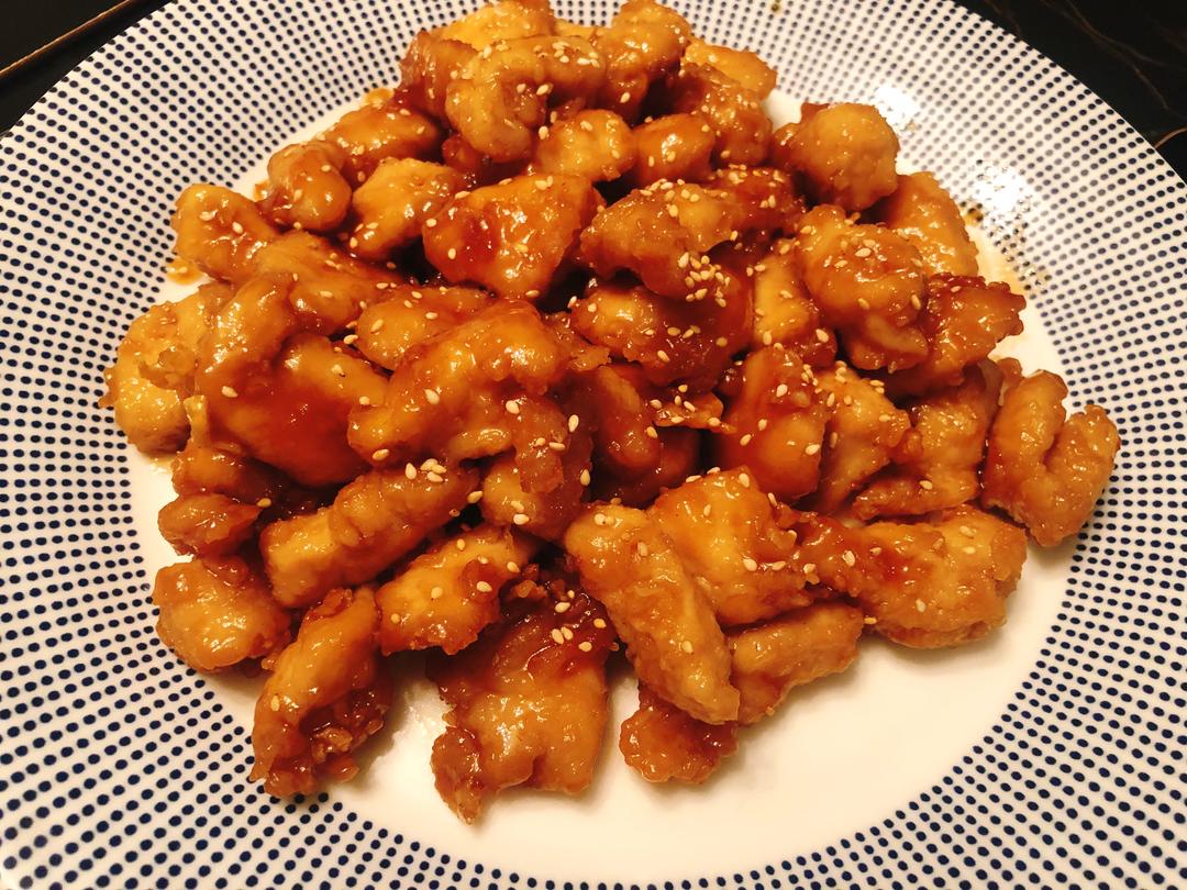 sesame chicken芝麻鸡的做法