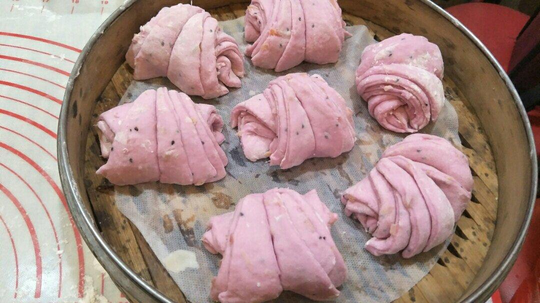 造型漂亮做法超简单的，花卷馒头