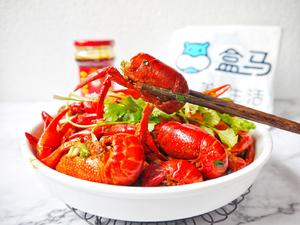 【盒马厨房】老干妈豆豉风味小龙虾的做法 步骤20