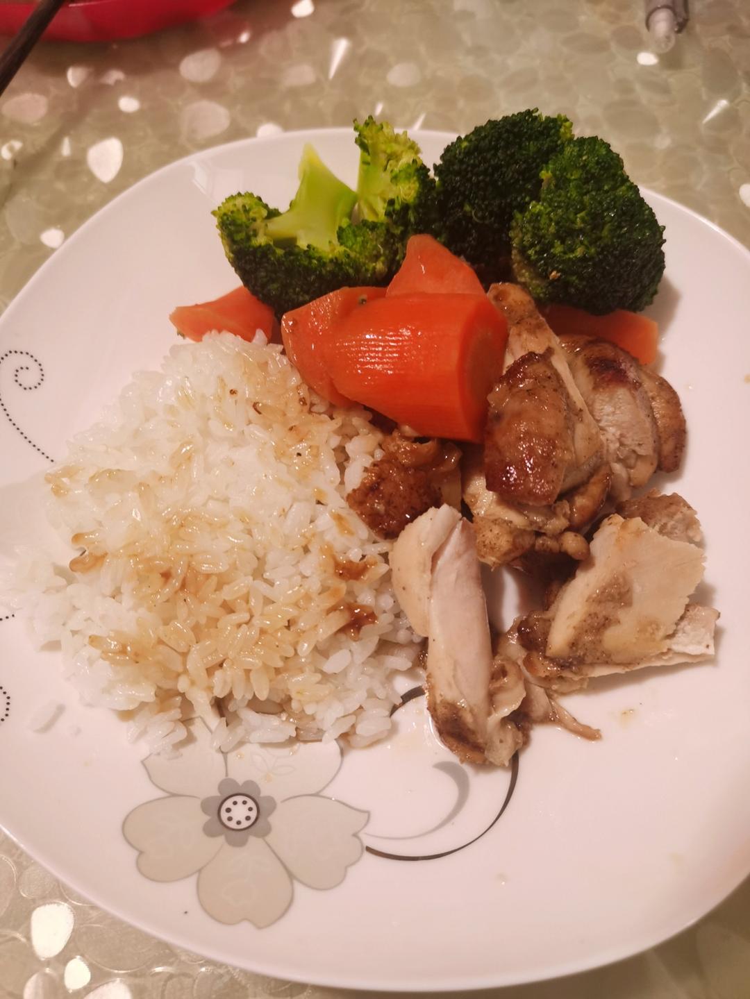日式照烧鸡排饭