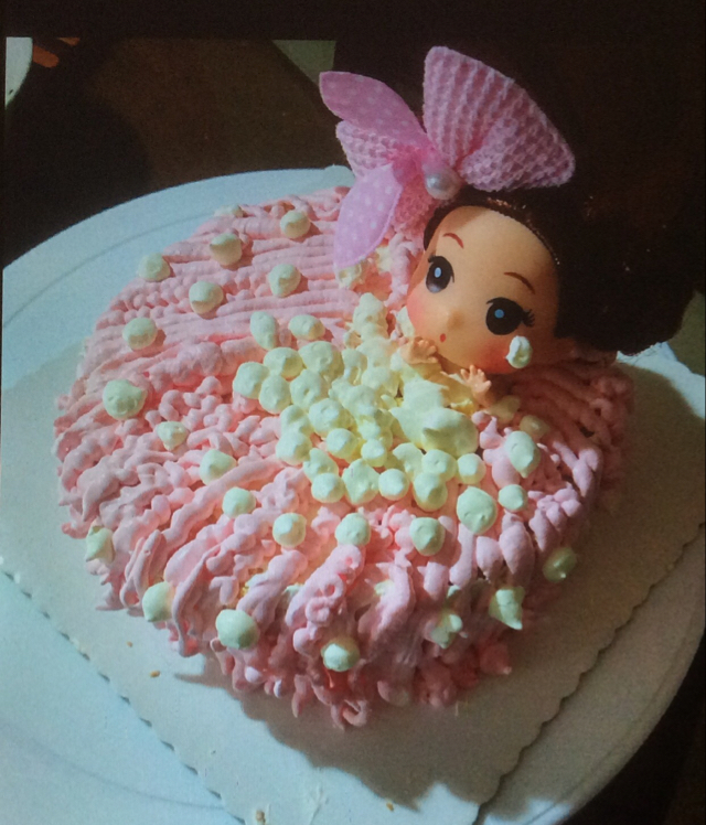 详细步骤制作泡泡浴娃娃蛋糕