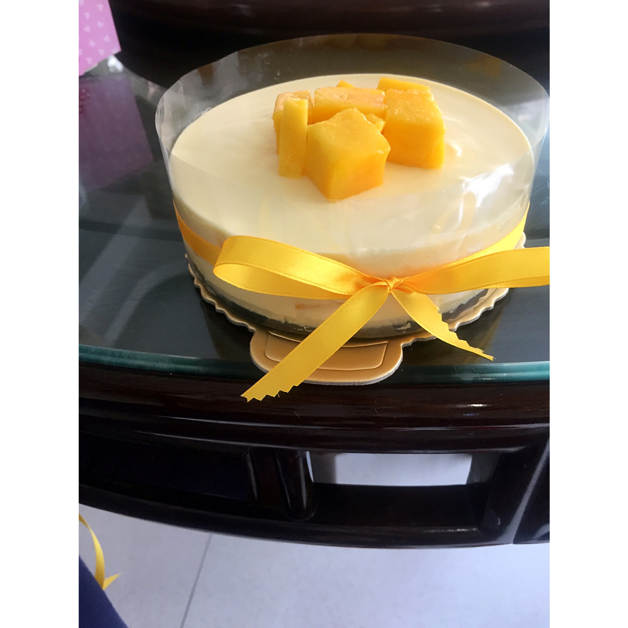 《Tinrry下午茶》教你做芒果流心慕斯（6寸配方）