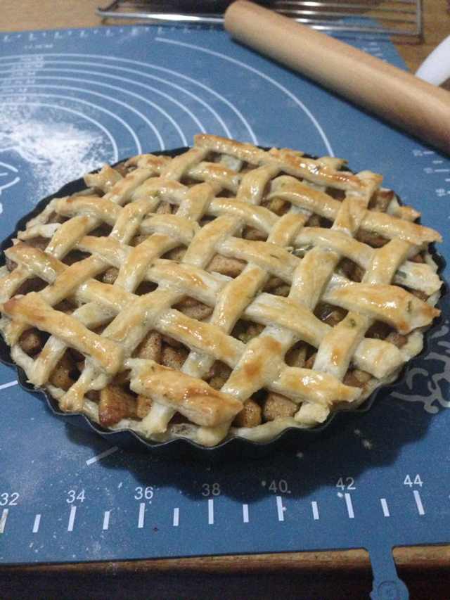 飞饼版肉桂苹果派