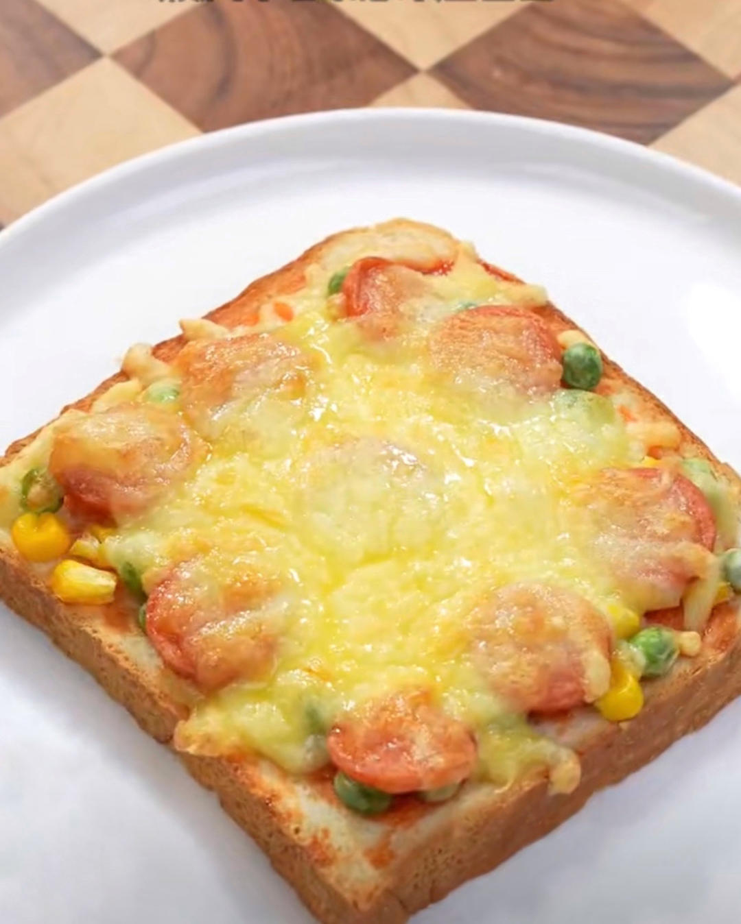 一人份吐司披萨【最好吃的披萨·快手营养早餐】
