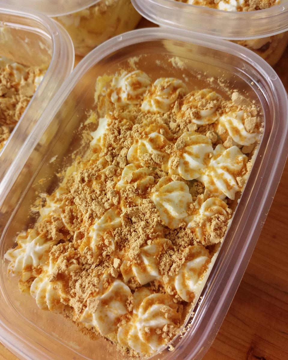 网红日式豆乳盒子蛋糕