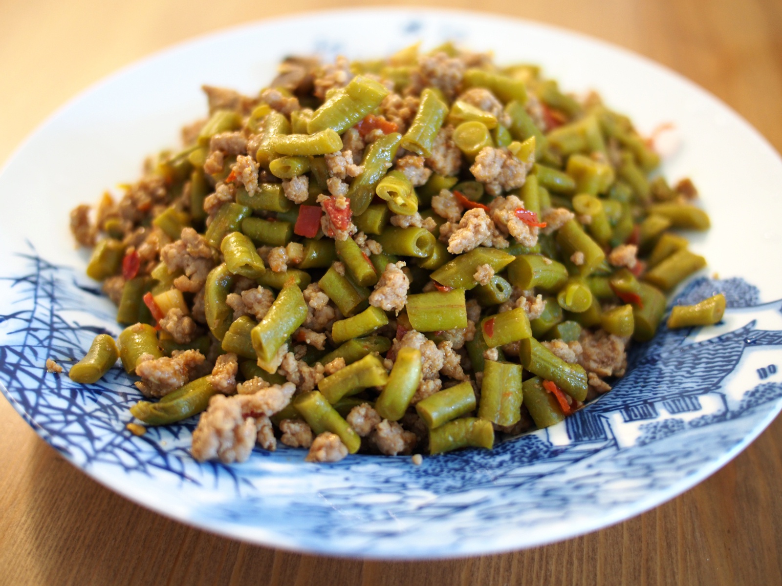 肉末酸豆角
