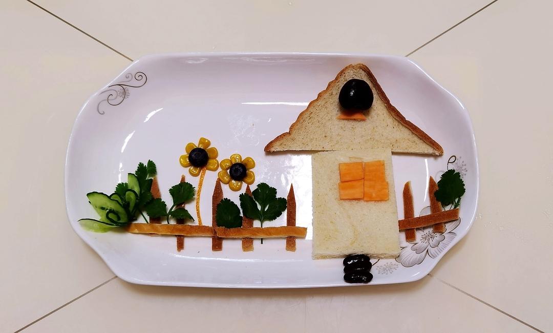 果蔬拼盘–餐盘画