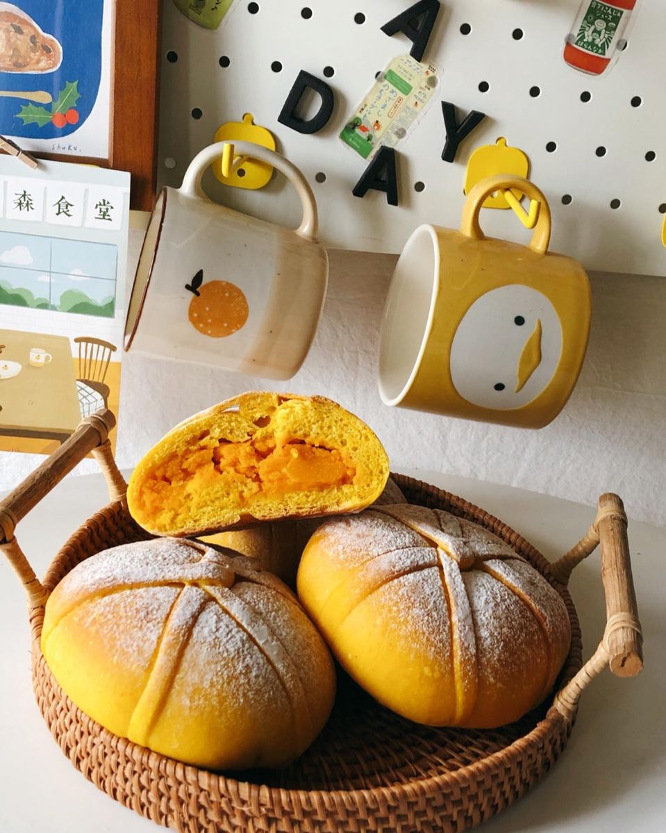 少油少糖的甜心南瓜软欧