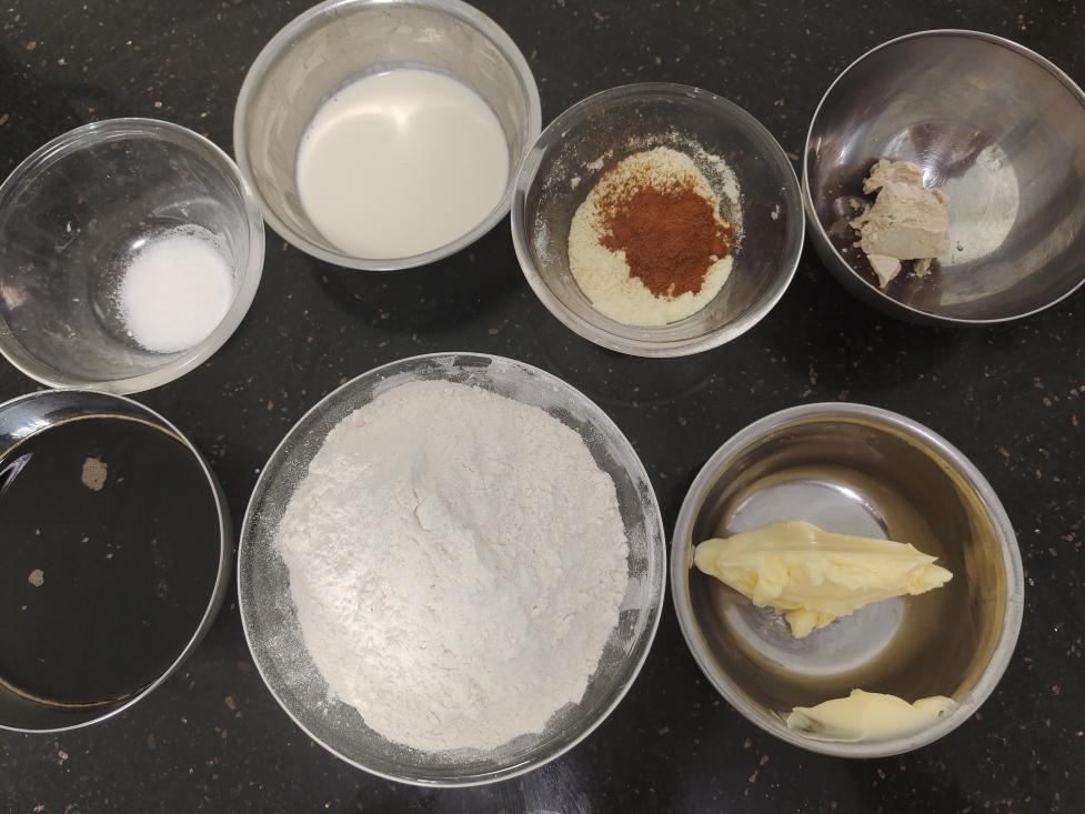 纯奶手撕吐司的做法 步骤1