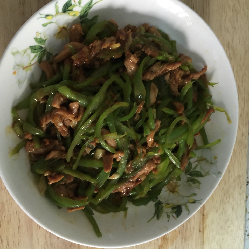 青椒肉丝